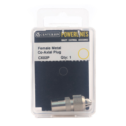 Female Metal Coaxial Plug