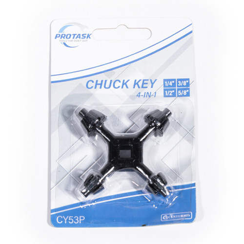 ProTask 4 in 1 Universal Drill Chuck Key