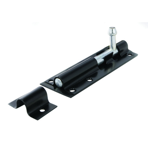 Tower Bolts, Black, 100mm