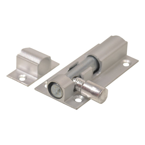 Straight Barrel Bolts, Aluminium, 25mm x 50mm