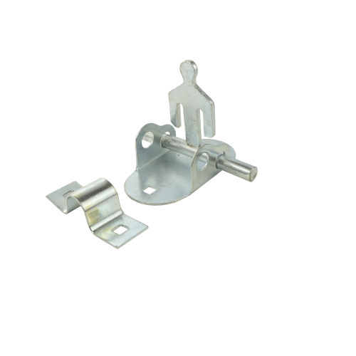 4" x 2" ZP Oval Padlock Bolt