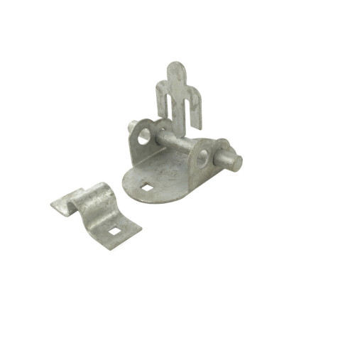 Oval Padlock Bolt, Galvanised