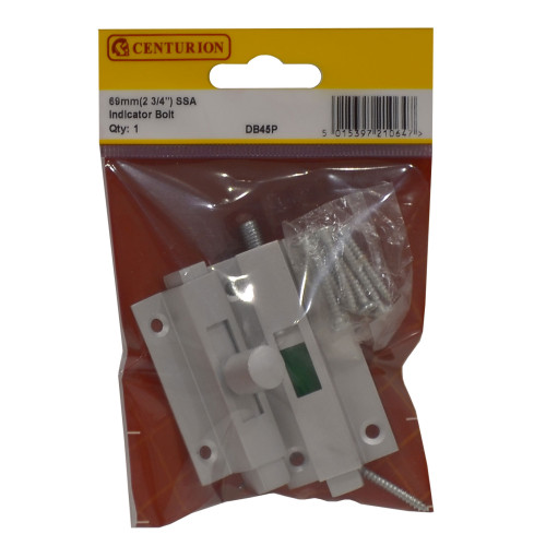 Indicator Bolt, Satin Anodised Aluminium, 70mm