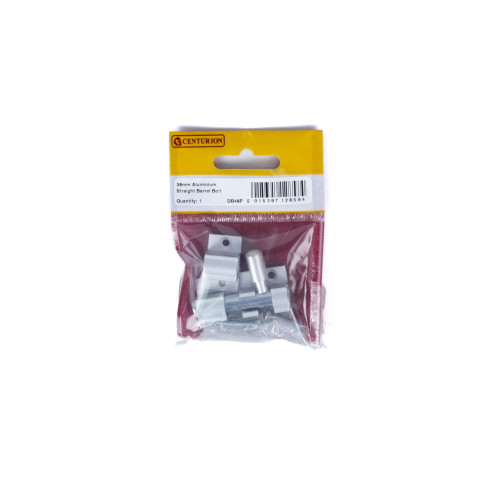 Straight Barrel Bolts, Aluminium, 25mm x 38mm