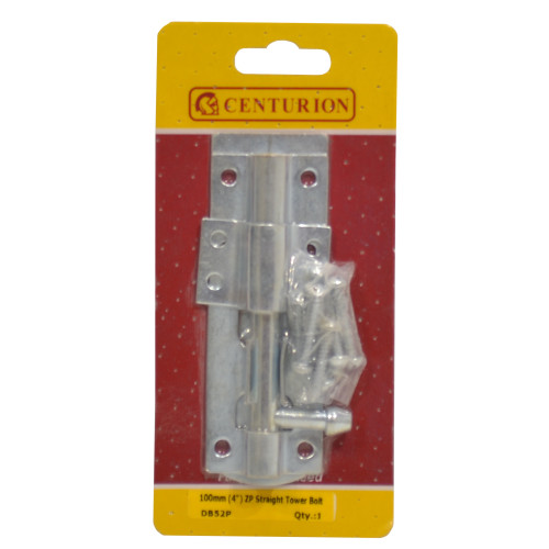 Tower Bolts, Zinc Plated, 100mm