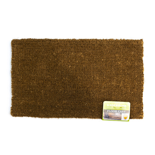 Mats - Best Thin Beech Plain Coir - 75cm x 45cm