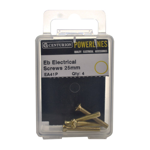 M3.5 x 25mm EB Electrical Switch And Socket Screws