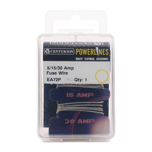 Fuse Wire on Card 5 Amp, 15 Amp and 30 Amp