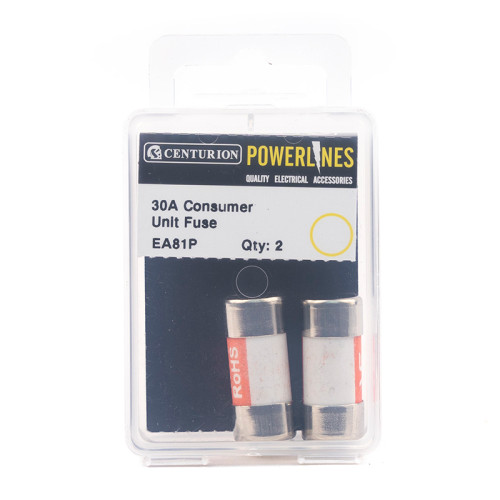 30 Amp Consumer Unit Fuse, Pack of 2