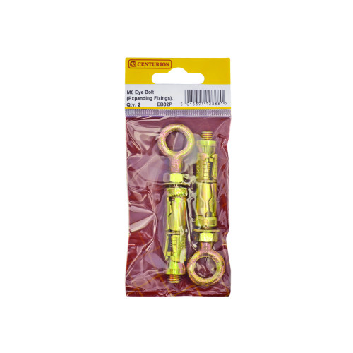 M8 Expanding Eye Bolts (Pack of 2)
