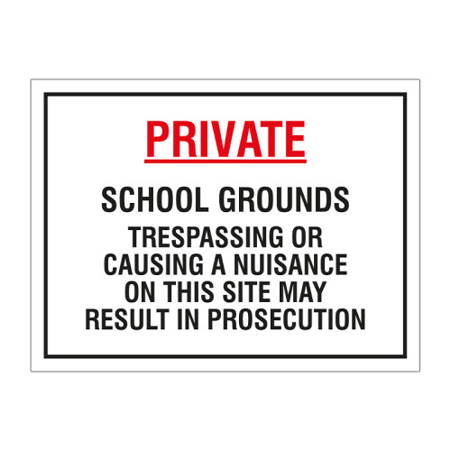 Private School grounds