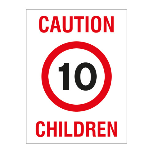 Caution Children (Speed 10) 