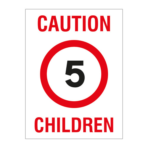 Caution Children (Speed 5) 
