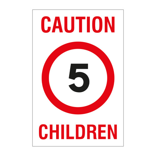 Caution Children (Speed 5) 