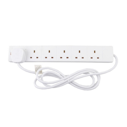 6 Gang Extension Lead, 2m