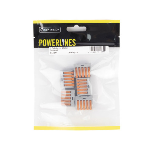 5 Pole Lever Clamp Terminal