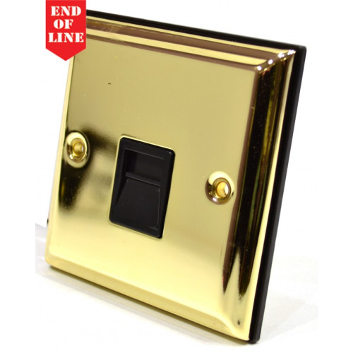 Victorian Brass Secondary Telephone Socket