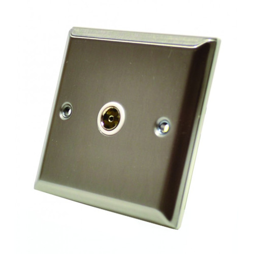 Stainless Steel Single Co Axial Socket