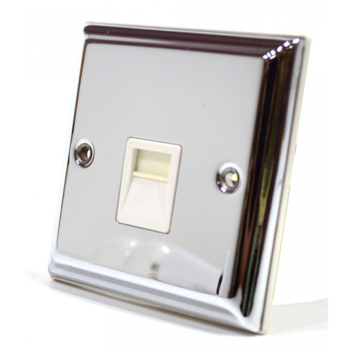 Polished Chrome Master Phone Socket