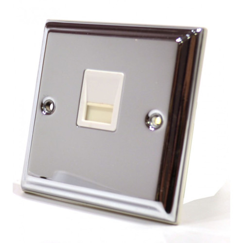 Polished Chrome Secondary Phone Socket