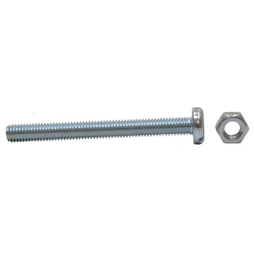 Slotted Pan Head Machine Screws and Nuts