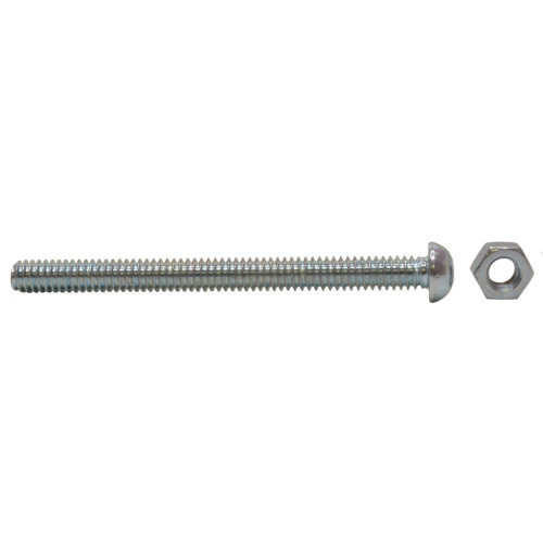 Slotted Pan Head Machine Screws and Nuts