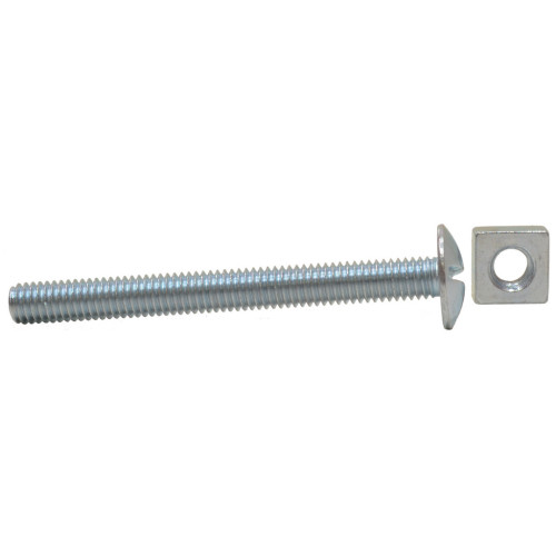 M6 x 50mm ZP Roofing Bolts (100)