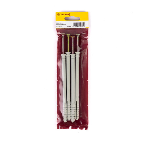M8 x 140mm Hammer In Frame Fixings (Pack of 4)