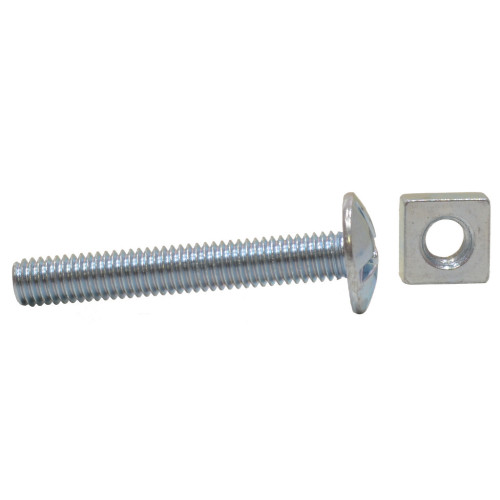 M6 x 40mm ZP Roofing Bolts (100)