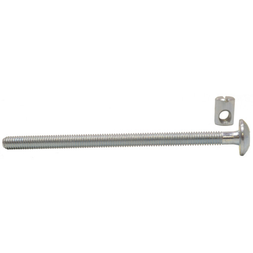 M6 x 100mm Furniture Bolts & Nuts (50)
