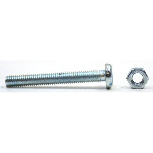 Slotted Pan Head Machine Screws and Nuts