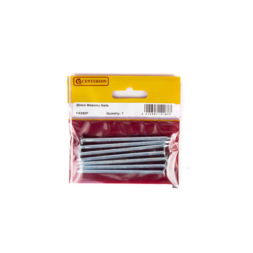 80mm Masonry Nails (Pack of 7)