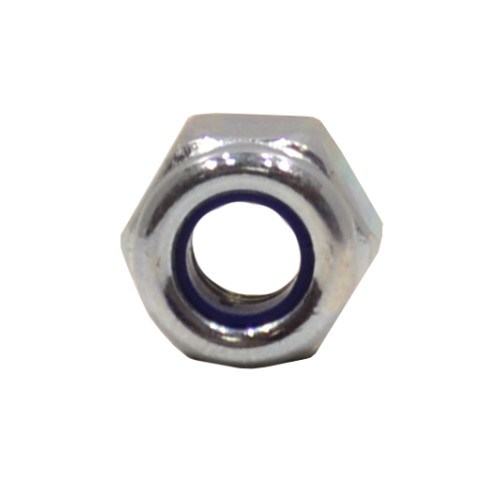 M4 ZP Nylon Locking Nuts (500)
