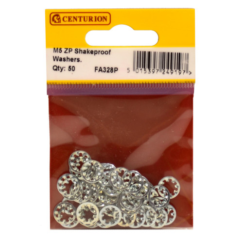 M5 ZP Shakeproof Washer (Pack of 50)