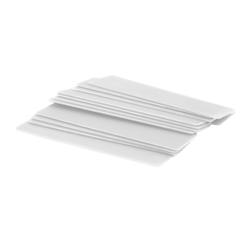 3mm x 28mm x 100mm White Flat Packers (1000)