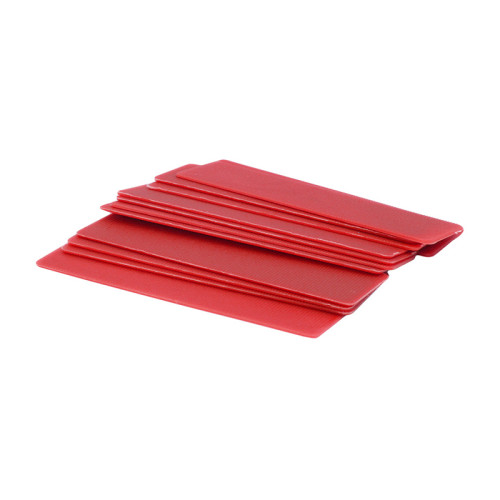 6mm x 28mm x 100mm Red Flat Packers (1000)