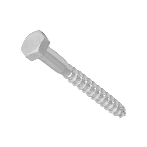 Coach Screws, M10 x 60mm, Zinc Plated