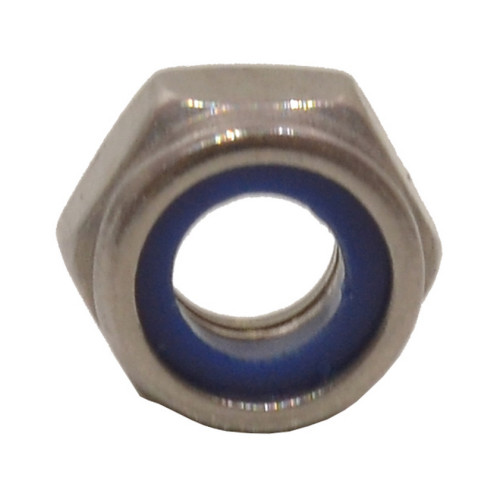 M6 SS Nylon Locking Nuts (100)