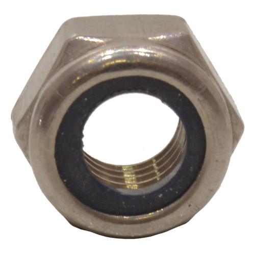 M12 SS Nylon Locking Nuts (100)