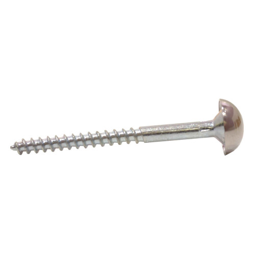 50mm x 8 CP Dome Mirror Screws (100)