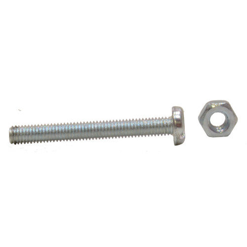 Slotted Pan Head Machine Screws and Nuts