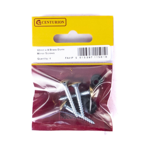 32mm x 8 EB Dome Mirror Screws (Pack of 4)