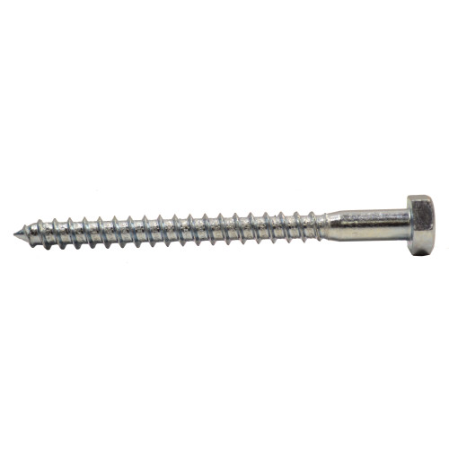 Coach Screws, M10 x 120mm, Zinc Plated