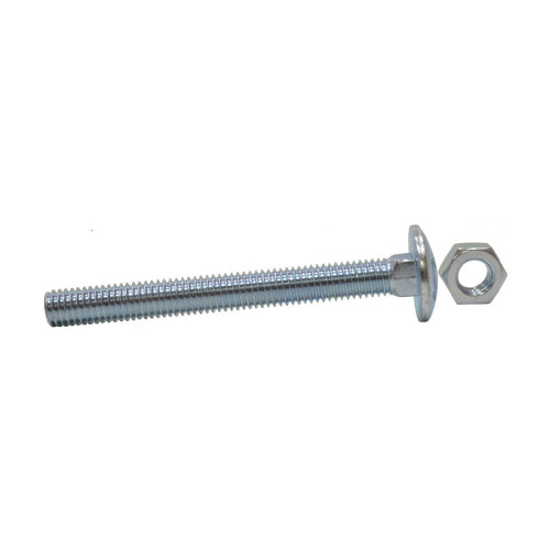 M8 x 110mm ZP Small Carriage Bolts & Nuts (50)