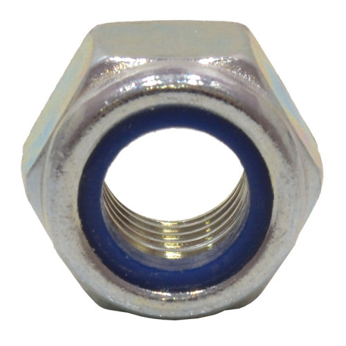 Centurion Nylon Locking Nuts, M8, Zinc Plated, FA302L