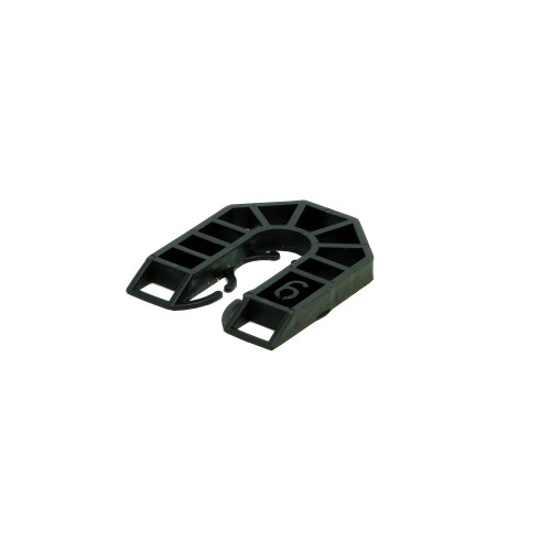 6mm x 43mm x 55mm Black Small 'U' Shim (1000)