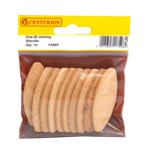 Size 20 Jointing Biscuit (Pack of 10)