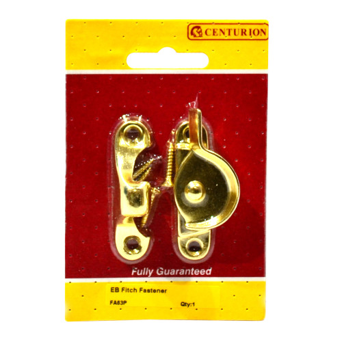 Fitch Fastener, Electro Brassed, 60mm