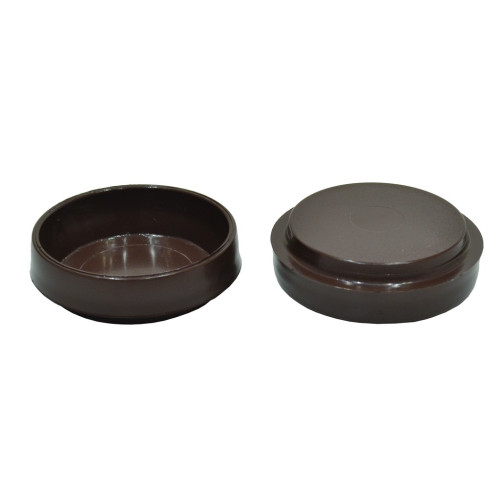 60mm Brown Castor Cups