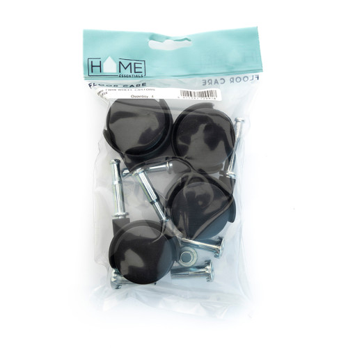 40mm Twin Wheel Peg Fix Castors (Pack of 4)